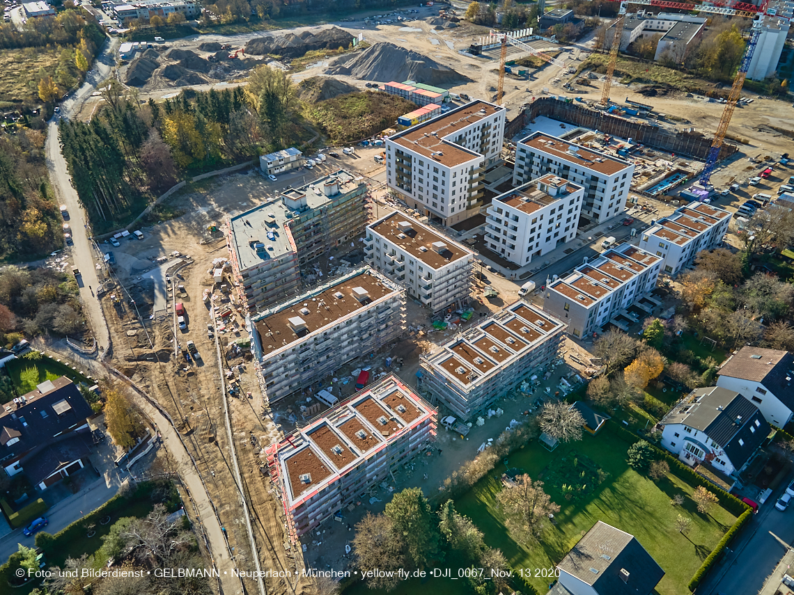13.11.2020 - Piederstorfer Gelände und Alexisqaurtier am Karl-Marx-Ring in Neuperlach